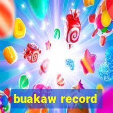 buakaw record